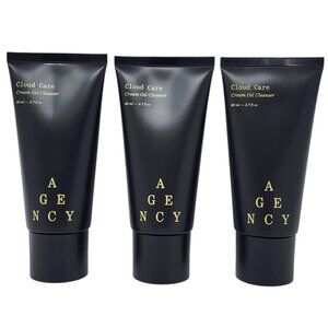 Agency Cloud Care Cream Oil Cleanser Makeup Remover Face Wash 2.7 fl oz (3 Pack)